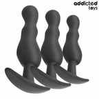 ADDICTED TOYS - LOTE DE 3 PLUGS ANALES MODELO 1