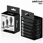 ADDICTED TOYS - LOT DE 3 PLUG ANAL MODÈLE 2