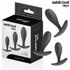 ADDICTED TOYS - LOT DE 3 PLUG ANAL MODÈLE 2