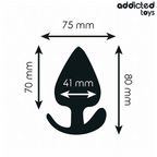 ADDICTED TOYS - PLUG ANAL TALLA L 8 CM