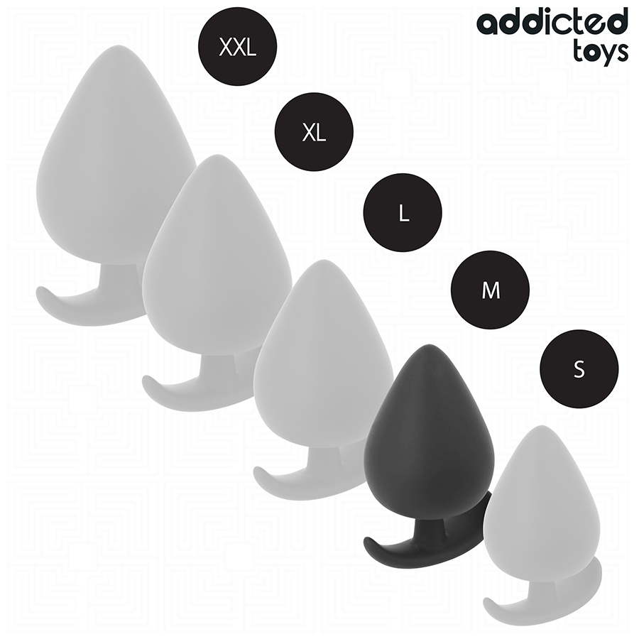 ADDICTED TOYS - PLUG ANAL TAILLE M 6,6 CM