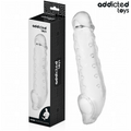 ADDICTED TOYS - EXTENSION DE PÉNIS TRANSPARENTE TAILLE S 23 CM
