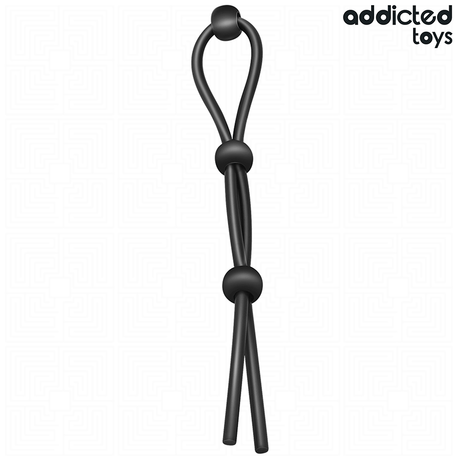 ADDICTED TOYS - ANILLO DE SILICONA PARA EL PENE DE TRIPLE BUCLE