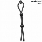 ADDICTED TOYS - ANILLO DE SILICONA PARA EL PENE DE TRIPLE BUCLE