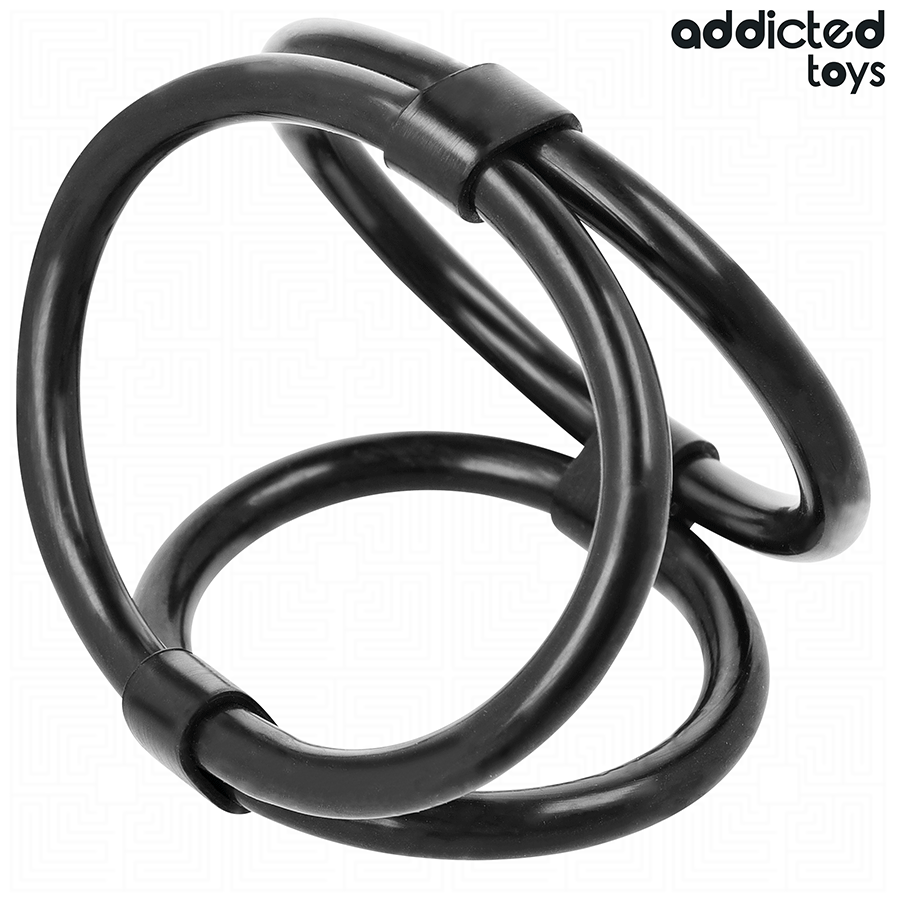 ADDICTED TOYS - ANILLO PARA PENE TRIPLE