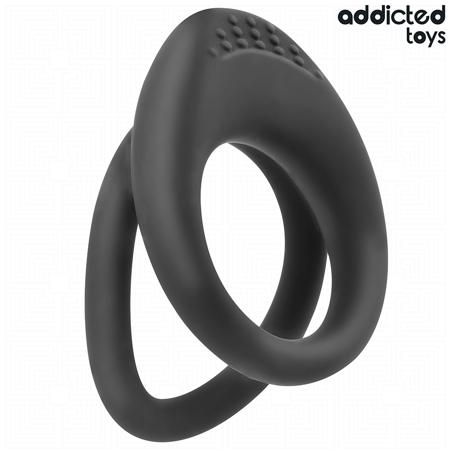 ADDICTED TOYS - ANILLO PARA PENE DE DOBLE TEXTURA