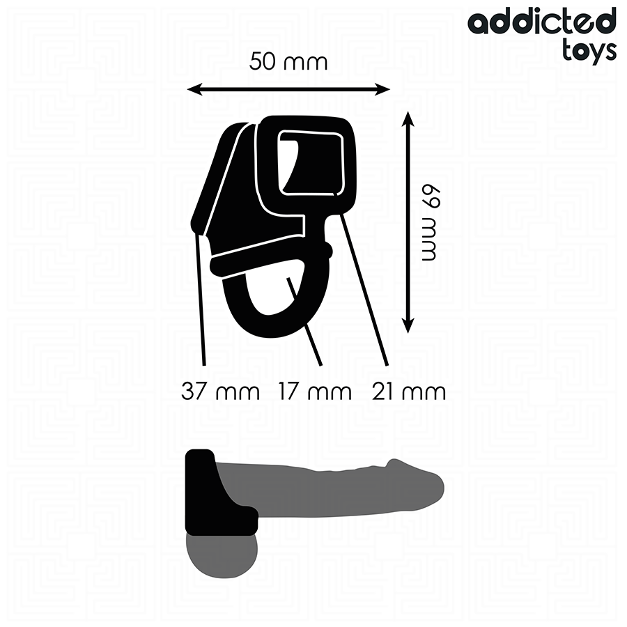 ADDICTED TOYS - ANILLO PARA JAULA DE PENE