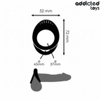 ADDICTED TOYS - ANILLO PARA PENE DE DOBLE TEXTURA