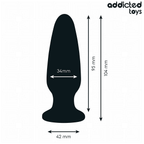 ADDICTED TOYS - PLUG ANAL CON JOYA TALLA M 10,4 CM