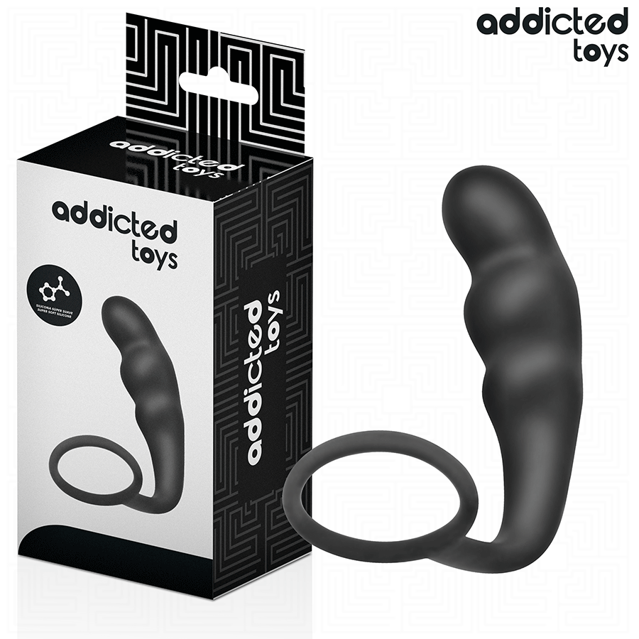 ADDICTED TOYS - PLUG ANAL CON ANILLO MODELO 4
