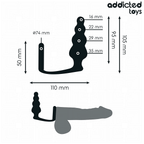 ADDICTED TOYS - PLUG ANAL CON ANILLO MODELO 5