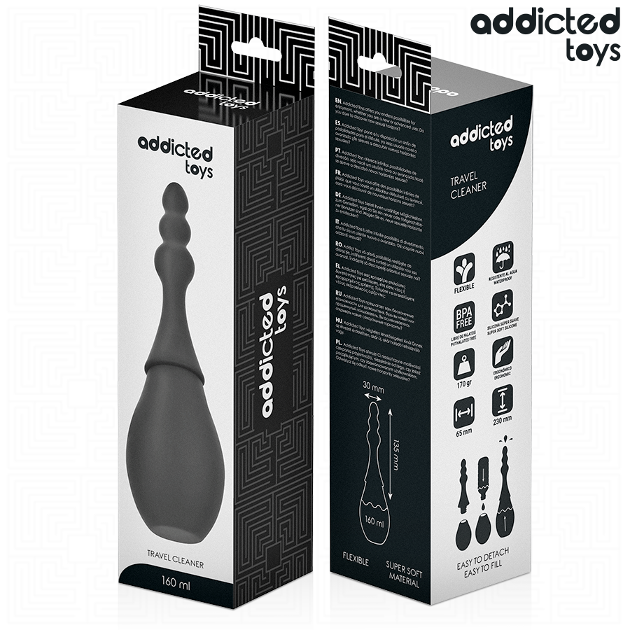 ADDICTED TOYS - LIMPIADOR DE VIAJE MODELO 4