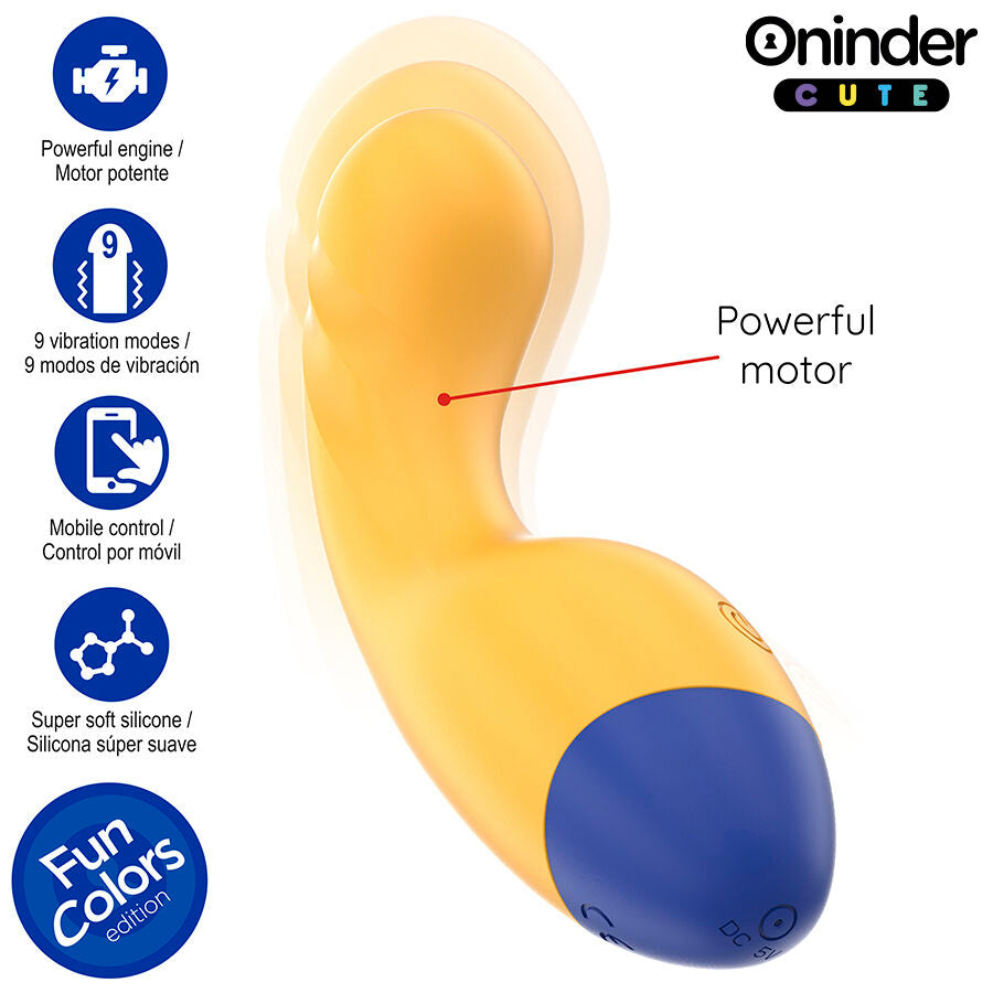 ONINDER CUTE - LOVE BUDDY MASTER VIBRADOR PUNTO G - APLICACIÓN MUNDIAL GRATUITA