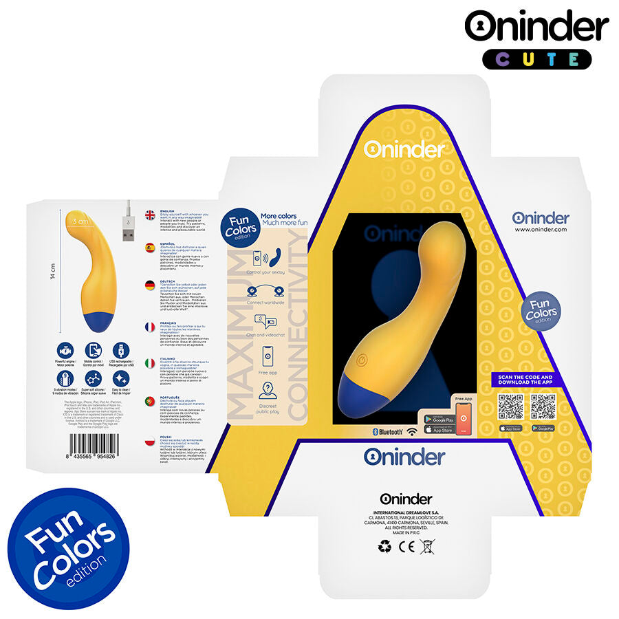 ONINDER CUTE - LOVE BUDDY MASTER VIBRADOR PUNTO G - APLICACIÓN MUNDIAL GRATUITA