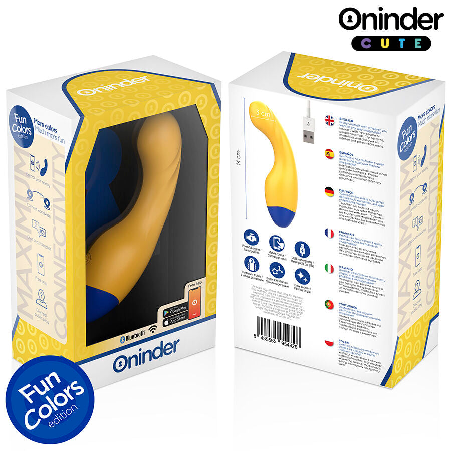 ONINDER CUTE - LOVE BUDDY MASTER VIBRADOR PUNTO G - APLICACIÓN MUNDIAL GRATUITA