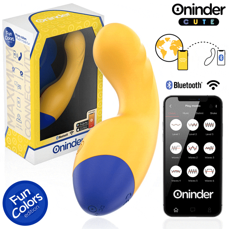 ONINDER CUTE - LOVE BUDDY MASTER VIBRADOR PUNTO G - APLICACIÓN MUNDIAL GRATUITA