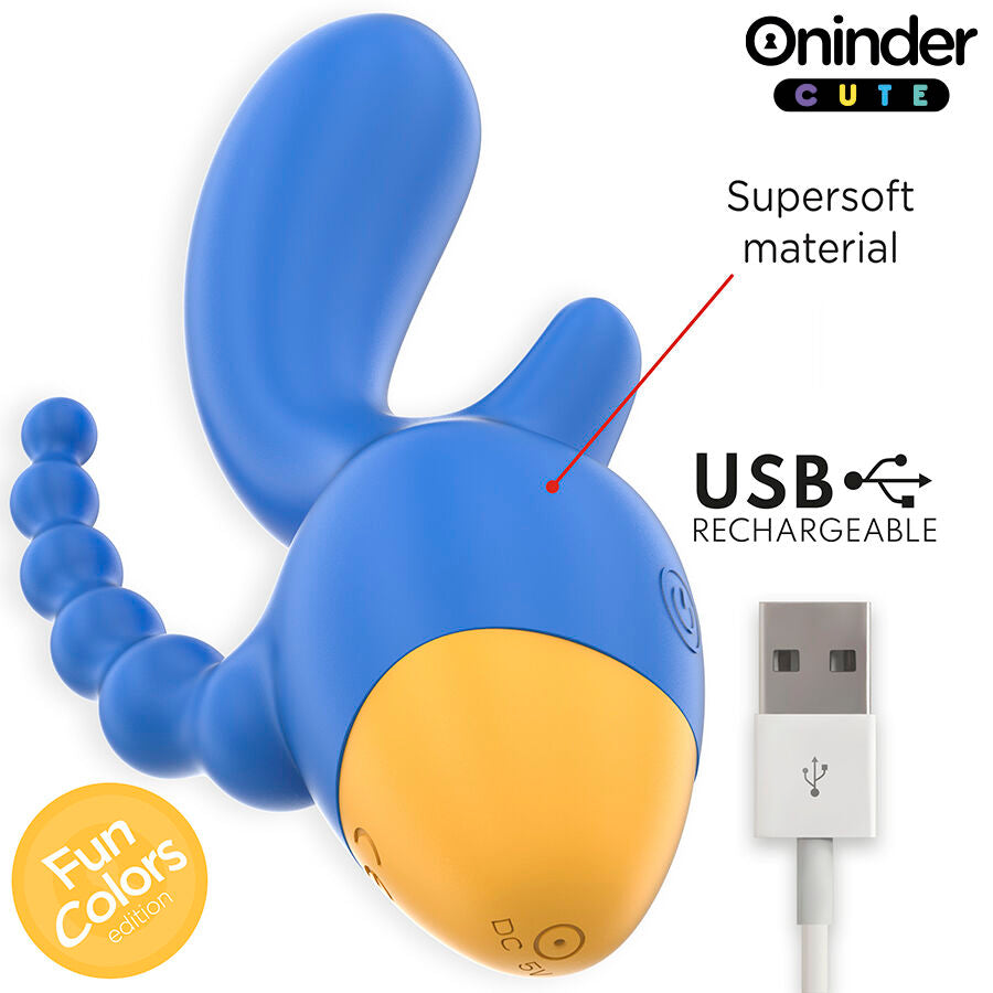 ONINDER CUTE - LOVE 3 SOME TRIPLE VIBRADOR - APLICACIÓN GRATUITA EN TODO EL MUNDO
