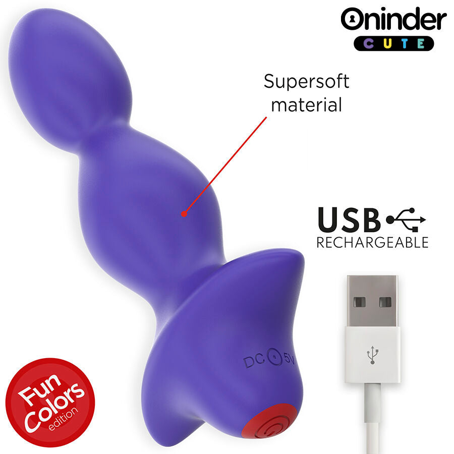 ONINDER CUTE - DILATADOR ANAL VIBRADOR LOVE BUTT - APLICACIÓN MUNDIAL GRATUITA