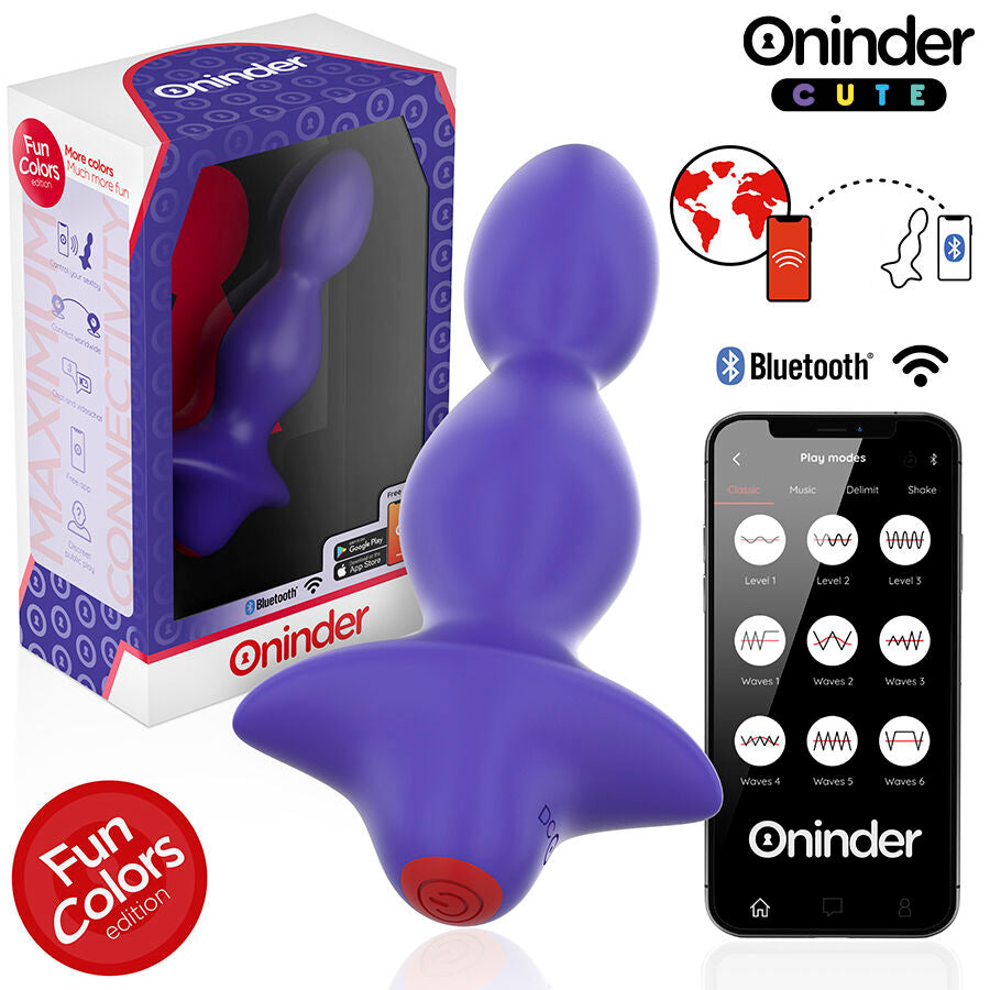 ONINDER CUTE - DILATADOR ANAL VIBRADOR LOVE BUTT - APLICACIÓN MUNDIAL GRATUITA