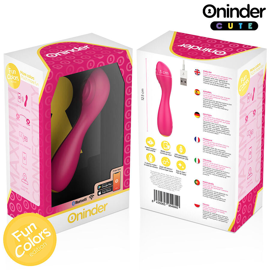 ONINDER CUTE - VIBRADOR DE PUNTO G LOVE BUDDY MASTER - APLICACIÓN GLOBAL GRATUITA