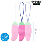 ONINDER CUTE - HUEVO DE SILICONA VIBRATORIO Y GIRATORIO 360° - APLICACIÓN MUNDIAL GRATUITA
