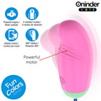 ONINDER CUTE - HUEVO DE SILICONA VIBRATORIO Y GIRATORIO 360° - APLICACIÓN MUNDIAL GRATUITA