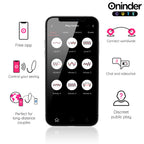 ONINDER CUTE - HUEVO DE SILICONA CON VIBRACIONES Y GOLPETEOS - APLICACIÓN MUNDIAL GRATUITA
