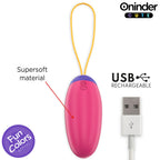 ONINDER CUTE - HUEVO DE SILICONA CON VIBRACIONES Y GOLPETEOS - APLICACIÓN MUNDIAL GRATUITA