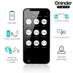 ONINDER CUTE - HUEVO VIBRADOR LOVE PLEASURE - PIEDRAS DE SILICONA GIRATORIAS - APLICACIÓN MUNDIAL GRATUITA