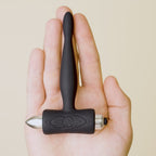 ROCKS-OFF - PETITE SENSATIONS TEAZER PLUG ANAL VIBRADOR NEGRO