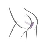 ROCKS-OFF - PETITE SENSATIONS BUBBLES ANAL PLUG VIBRADOR NEGRO