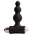 ROCKS-OFF - PETITE SENSATIONS BUBBLES ANAL PLUG VIBRADOR NEGRO