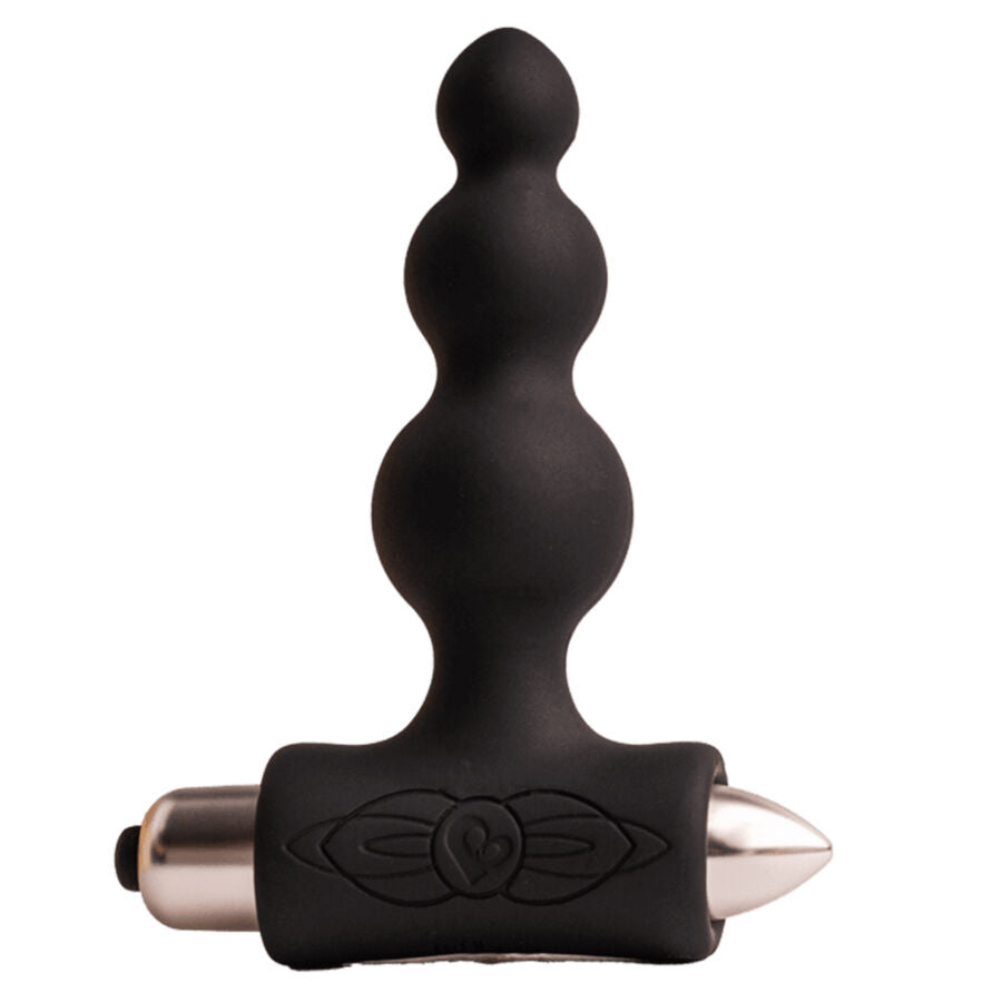 ROCKS-OFF - PETITE SENSATIONS BUBBLES ANAL PLUG VIBRANTE NERO
