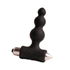 ROCKS-OFF - PETITE SENSATIONS BUBBLES ANAL PLUG VIBRADOR NEGRO