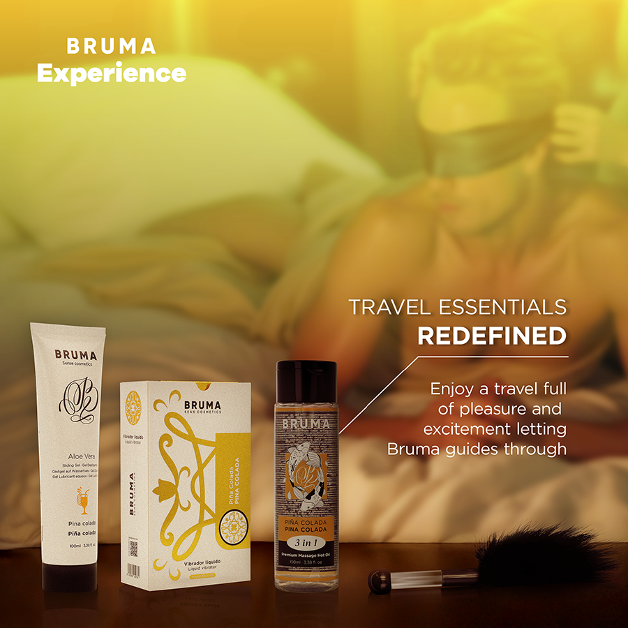 BRUMA XPERIENCE - KIT VIBRO-ORGASMIQUE PINA COLADA TENTATION DOUCE