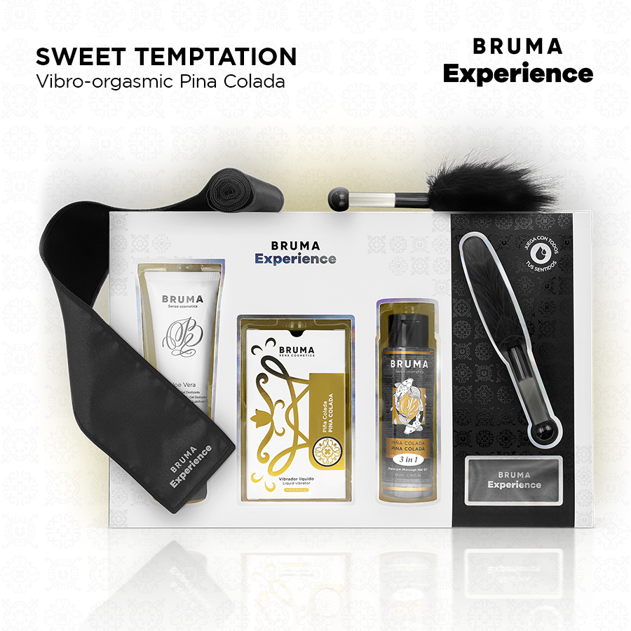 BRUMA XPERIENCE - KIT VIBRO-ORGÁSMICO PIÑA COLADA TENTACIÓN DULCE