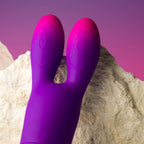 ROCKS-OFF - GLO-GIRL BUNNY VIBRADOR FLEXIBLE VIOLETA