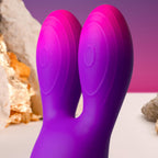 ROCKS-OFF - GLO-GIRL BUNNY VIBRADOR FLEXIBLE VIOLETA