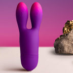 ROCKS-OFF - GLO-GIRL BUNNY VIBRADOR FLEXIBLE VIOLETA