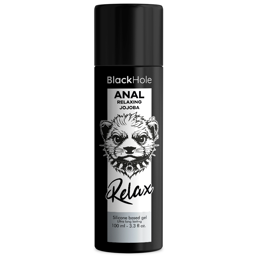 BLACK HOLE - RELAJANTE ANAL JOJOBA BASE DE SILICONA 100 ML
