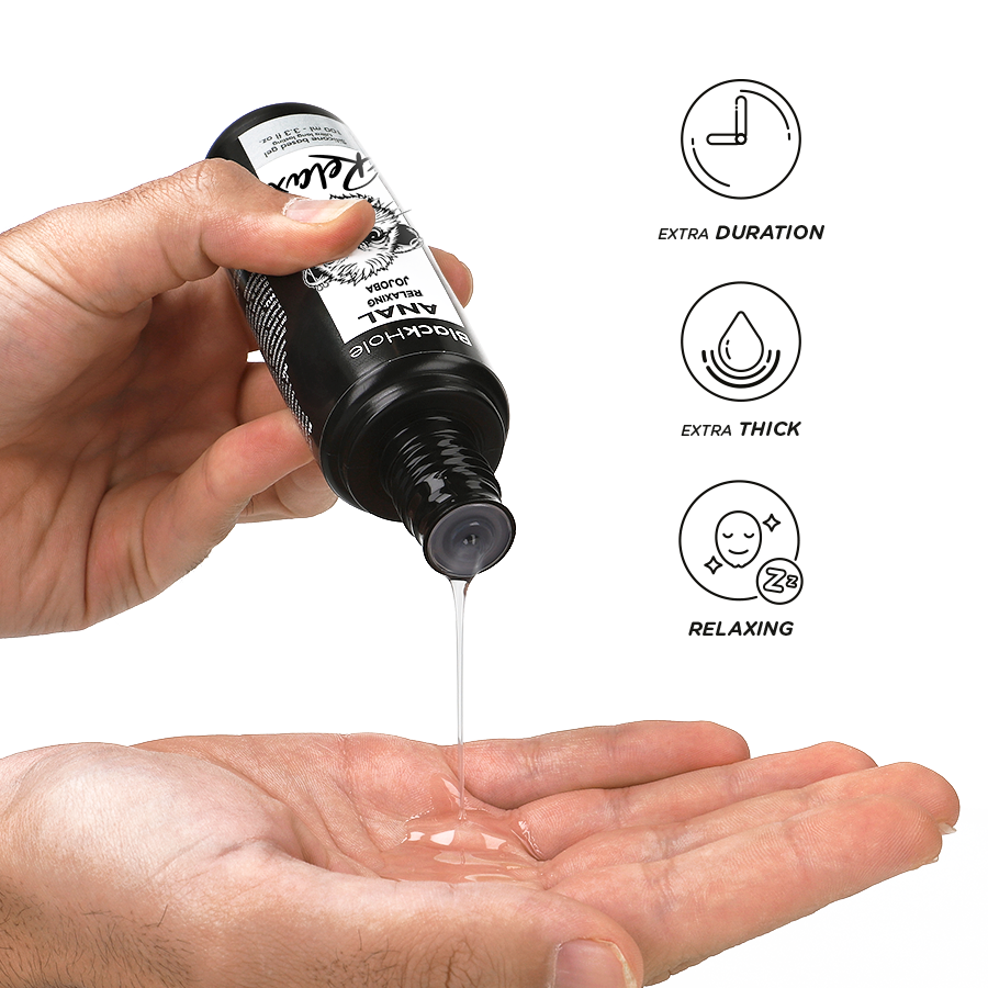 BLACK HOLE - RILASSANTE ANALE JOJOBA BASE SILICONE 100 ML