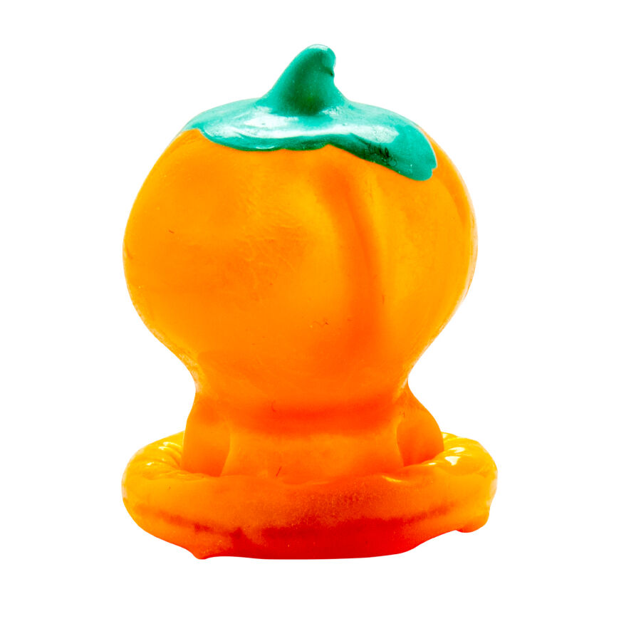 CONDOMERIE - HAND-PAINTED FANCY CONDOMS PUMPKIN