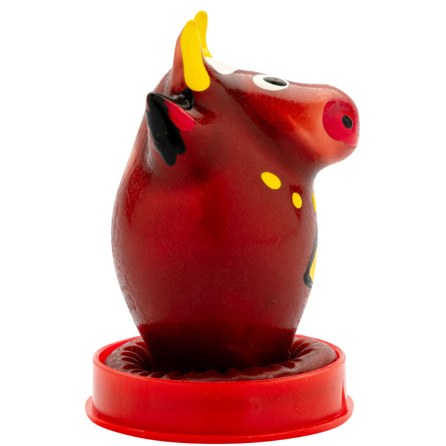 CONDOMERIE - PRESERVATIVOS DE FANTASÍA PINTADOS A MANO MODELO TORO 1