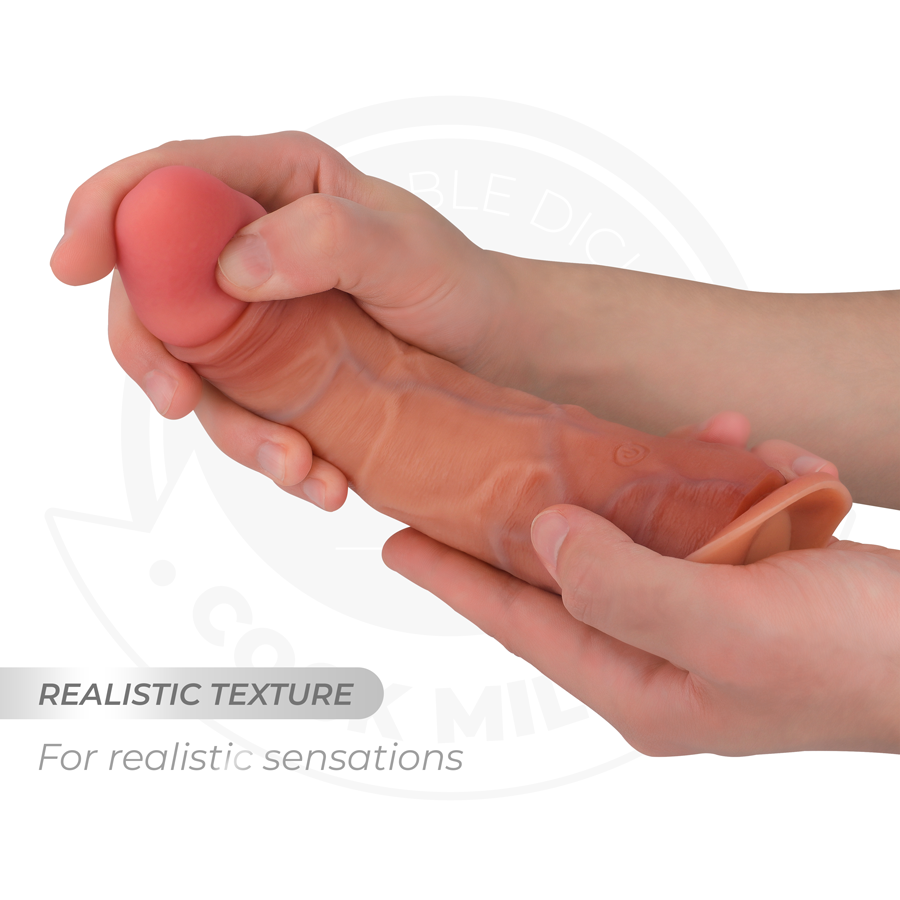 COCK MILLER - DILDO IPERREALISTICO CON VENTOSA E FUNZIONE DI SPINTA CON TELECOMANDO 19,5 CM
