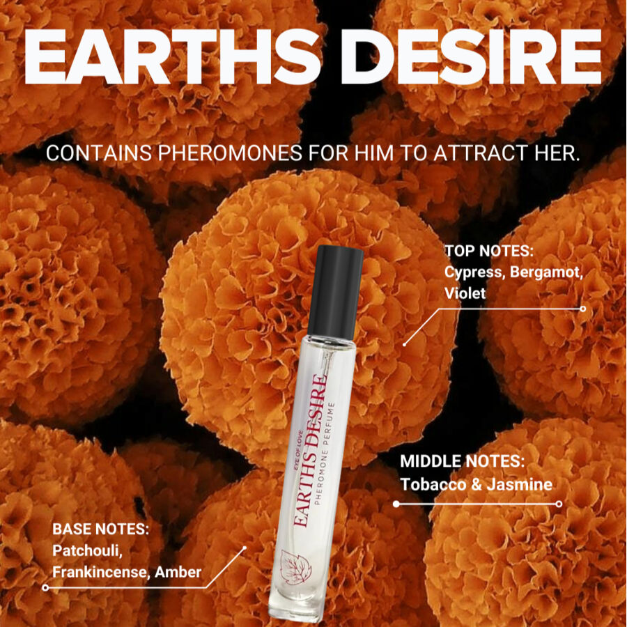 EYE OF LOVE - BLOOM MALE SATIVA EARTH'S DESIRE PERFUME 30 ML