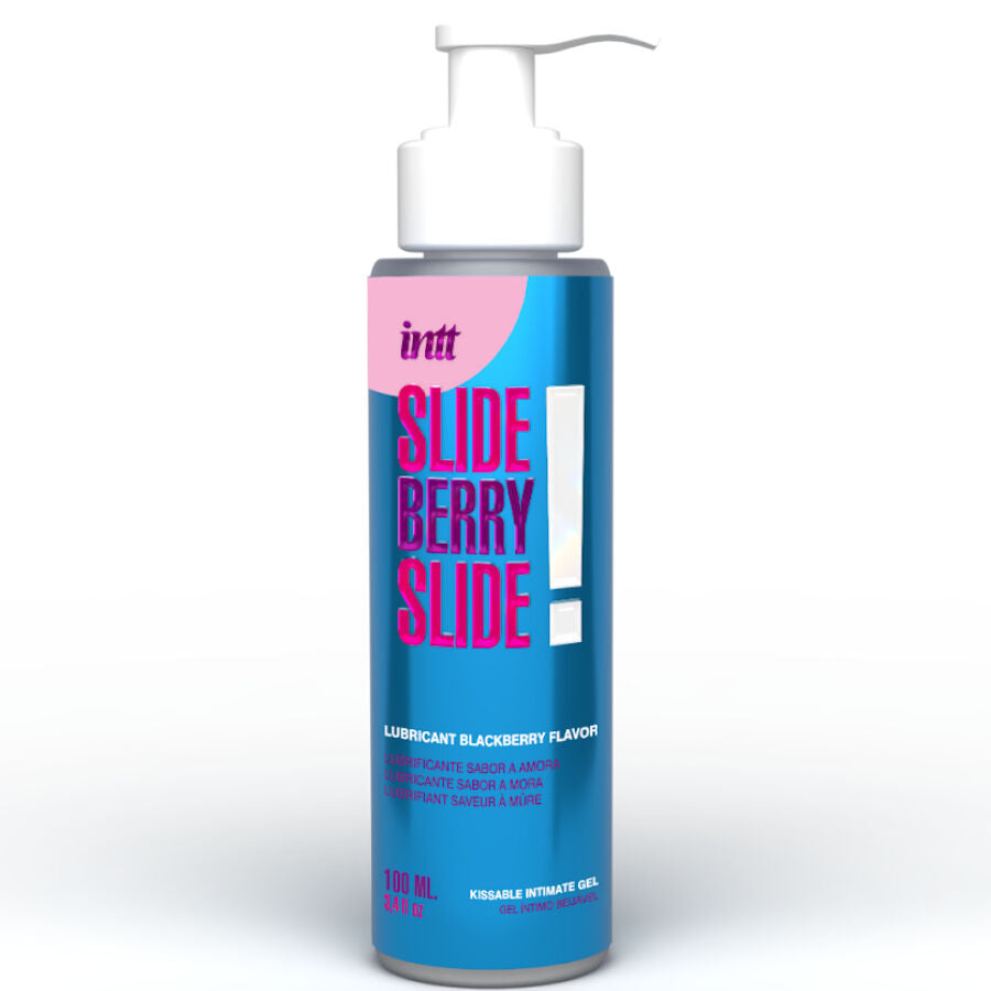 INTT RELEASES - LUBRICANTE ÍNTIMO A BASE DE AGUA KISSABLE SABOR MORA 100 ML