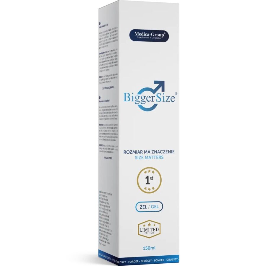 MEDICA GROUP - GEL ÍNTIMO FORMATO GRANDE PARA HOMBRE 150 ML