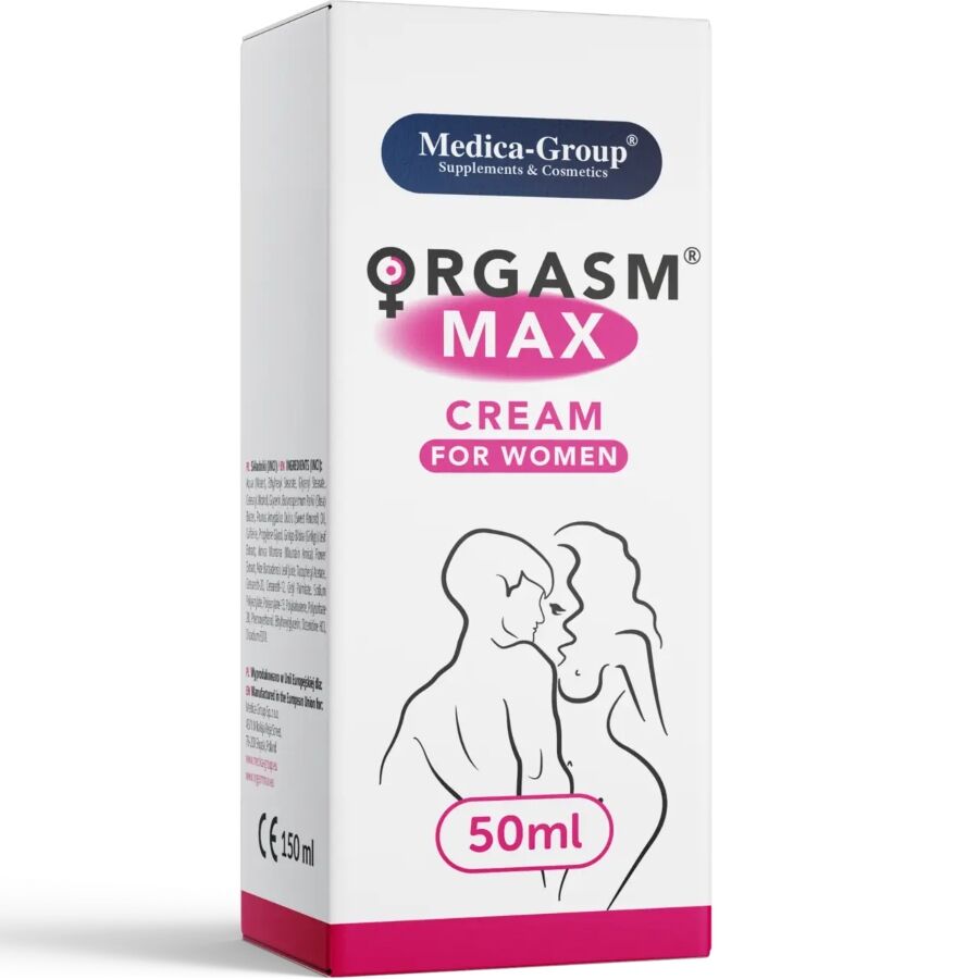 MEDICA GROUP - ORGASM MAX CREMA ÍNTIMA PARA MUJERES 50 ML
