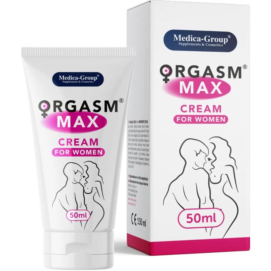 MEDICA GROUP - ORGASM MAX CREMA ÍNTIMA PARA MUJERES 50 ML
