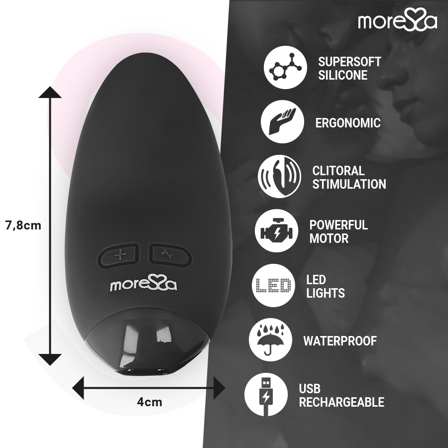 MORESSA - BLACK BLOSSOM VIBRATOR